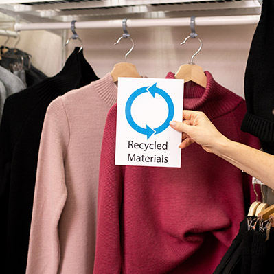 Rifiuti Tessili, le Cattive Pratiche e i Nuovi Progetti 3 Maglioncini realizzati con tessuti riciclati