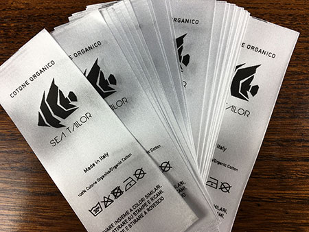 L'Etichetta Tessuta: Un'Arma Importante per la Tracciabilità 1 Etichetta tessuta Jaquard